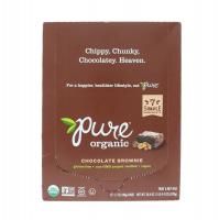 Pure Organic, Органические шоколадные брауни, 12 батончиков, 1,7 унции (48 г) каждый