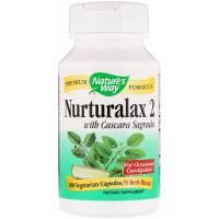 Nature's Way, Пищевая добавка Naturalax 2, с крушиной американской, 445 мг, 100 растительных капсул