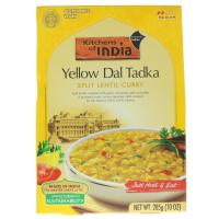 Kitchens of India, Yellow Dal Tadka, Карри из дробленой чечевицы, 10 унций (285 г)