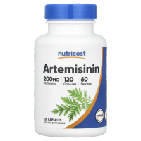 Nutricost, артемизинин, 200 мг, 120 капсул (100 мг в 1 капсуле)