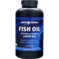 BodyStrong, 100% Чистый рыбий жир (1000 мг) - 360 софтгелей с энтеросолюбильной оболочкой