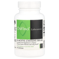 DaVinci Laboratories of Vermont, N-ацетилцистеин, 500 мг, 90 капсул