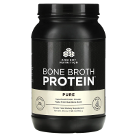 Dr. Axe / Ancient Nutrition, Протеин Bone Brot, чистый, 31.4 унц. (890 г.)