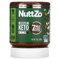 Nuttzo, 7 орехов и семян, хрустящий шоколадный кето, 340 г (12 унций)