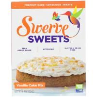 Swerve, Swerve Sweets, смесь для выпечки ванильного торта, 11,4 унций (324 г)