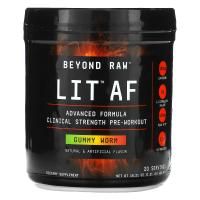 GNC Beyond Raw, LIT AF, Clinical Strength Pre-Workout, Gummy Worm, 1.01 lb (459.6 g)