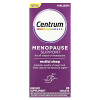 Centrum, Menopause Support, спокойный сон, 28 таблеток