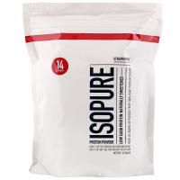 Isopure, Низкоуглеводный протеиновый порошок, клубника, 454 г