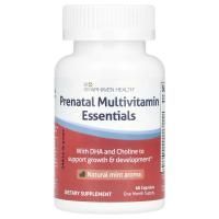 Fairhaven Health, Prenatal Multivitamin Essentials, натуральная мята, 60 капсул