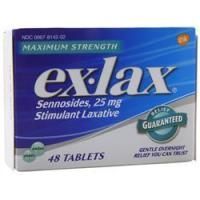 Ex-Lax, Стимулирующее слабительное Максимальная сила 48 таблеток