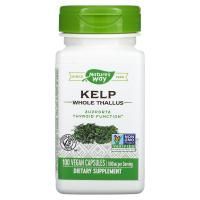 Nature's Way, Kelp, Целый слоевище, 600 мг, 100 веганских капсул