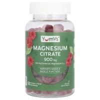 YumV's, Magnesium Citrate, Raspberry , 900 mg, 90 Gummies