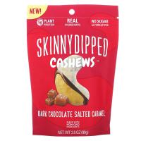 SkinnyDipped, Skinny Dipped Cashews, Dark Chocolate Salted Caramel, 3.5 oz (99g)