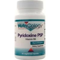 Nutricology, Пиридоксин P5P (витамин B6) 60 вег капсул
