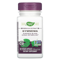 Nature's Way, Gymnema, Standardized, 500 mg, 60 Veg. Capsules