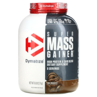 Dymatize Nutrition, Гейнер Super Mass, густой шоколад, 6 фунтов (2,7 кг)