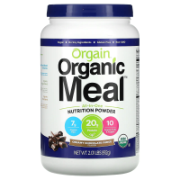 Orgain, Органическая еда, питание "все в одном", сливочный шоколадный фадж, 2,01 фунта (912 г)