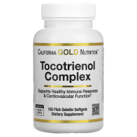 California Gold Nutrition, комплекс токотриенолов, 150 рыбно-желатиновых капсул
