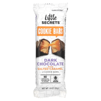 Little Secrets, Dark Chocolate Cookie Bar, Salted Caramel, 1.8 oz (50 g)