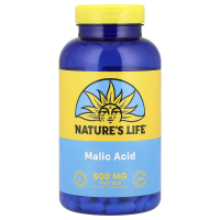Nature's Life, Яблочная кислота, 250 капсул на растительной основе