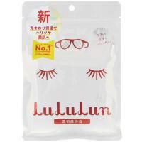 Lululun, Refreshing, Clear Skin, White Face Mask, 7 Sheets, 3.65 fl oz (108 ml)
