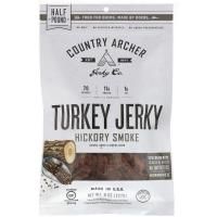 Country Archer Jerky, Натуральная вяленая индейка, пропитанная ароматом пекана, 8 унц. (226,8 г)