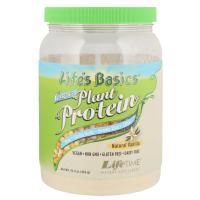 LifeTime Vitamins, Life's Basics, органический растительный белок, натуральная ваниль, 16,4 унций (465 г)