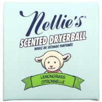 Nellie's, Scented Wool Dryerball, Lemongrass, 50 Loads