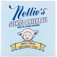 Nellie's, Ароматные шарики для стирки и сушки, свежесть, 1 шарик