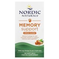 Nordic Naturals, Omega Memory with Curcumin, 1000 mg, 60 Soft Gels
