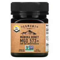 Egmont Honey, Мед манука, необработанный и непастеризованный, 573+ MGO, 250 г (8,82 унции)