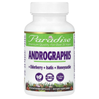 Paradise Herbs, Andrographis, 60 вегетарианских капсул