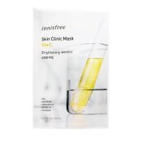 Innisfree, Skin Clinic Beauty Mask, осветляющая маска с витамином C, 1 шт., 20 мл (0,67 жидк. унции)