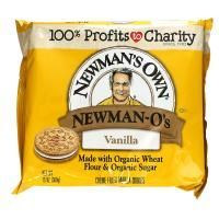 Newman's Own Organics, Newman-O's, ванильное печенье с кремовой начинкой, 368 г (13 унций)