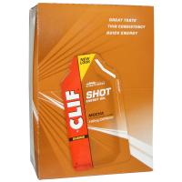 Clif Bar, Энергетический гель Clif Shot, мокко + 50 мг кофеина, 24 пакетика, по 1,2 унции (34 г) каждый