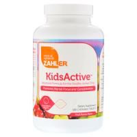 Zahler, KidsActive, усовершенствованный состав для здоровья активного ребенка, фруктовый пунш, 180 жевательных таблеток