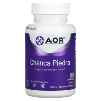 Advanced Orthomolecular Research AOR, Chanca Piedra, 90 веганских капсул