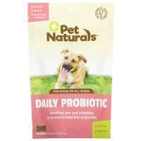 Pet Naturals of Vermont, Ежедневные пробиотики, для собак всех размеров, 60 жевательных таблеток, 2,54 унц. (72 г)