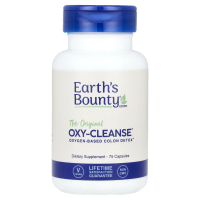 Earth's Bounty, Очищающий кислород, Кондиционирующая добавка с кислородом, 75 Vegetarian Capsules