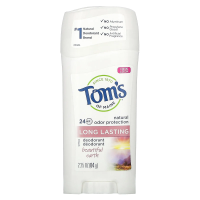 Tom's of Maine, Натуральный стойкий дезодорант для женщин, Beautiful Earth, 2,25 унции (64 г)