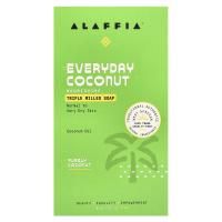 Alaffia, Everyday Coconut, мыло тройного помола, чистый кокос, 227 г (8 унций)