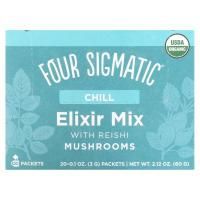 Four Sigmatic, Напиток из грибов рейши и травами, 20 пакетиков, 0,1 унции (3 г) каждый