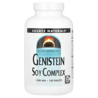 Source Naturals, Генистеин, соевый комплекс, 1,000 мг, 120 таблеток
