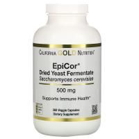 California Gold Nutrition, EpiCor, сухой дрожжевой ферментат, 500 мг, 360 растительных капсул