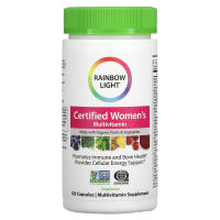 Rainbow Light, Сертифицированные мультивитамины для женщин, 120 вегетарианских капсул
