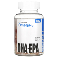 T-RQ, Omega-3, DHA + EPA, Lemon, Orange, Strawberry, 60 Gummies