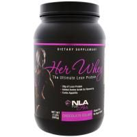NLA for Her, Сыворотка для нее, высококачественный протеин для сухой мышечной массы, шоколадное пирожное, 2 фунта (905 г)