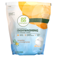 Grab Green, Моющее средство для посудомоечной машины, мандарин и лимонник, 2 фунта, 4 унции (1080 г)