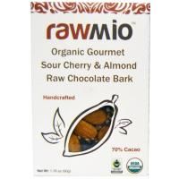 Rawmio, Organic Gourmet вишня и миндаль с "сырым" шоколадом, 1.76 унции (50 г)