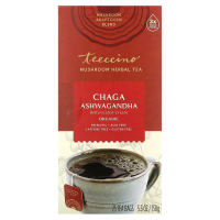 Teeccino, Грибной травяной чай Чага Ашваганда Сливочный крем с ирисками 25 шт